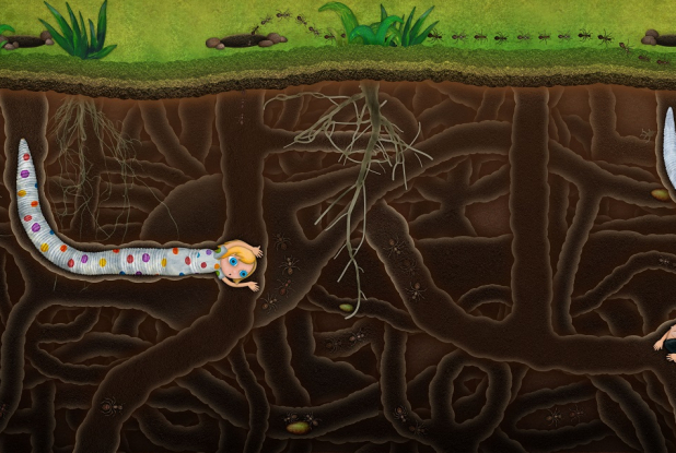 Mimi & Lisa - Les lumières de Noël : la grande course, les souterrains