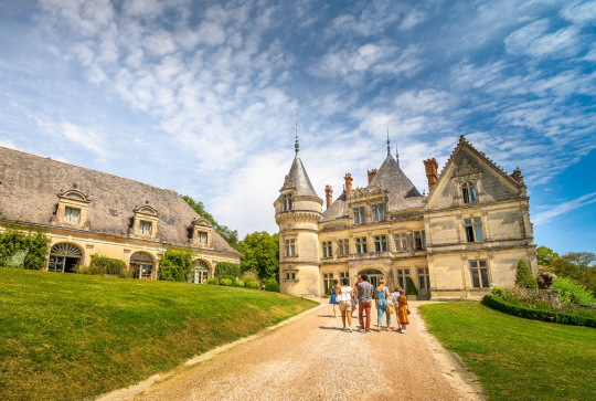 Val de Loire : Visite d'un château en famille