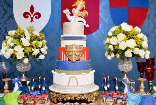 Pièce montée de chevalier