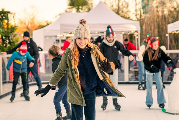 Noël au Parc Walibi : Patinoire