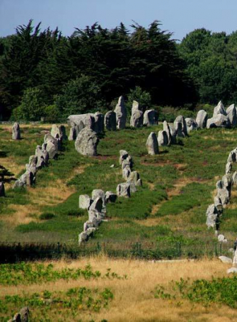 Les menhirs de Carnac