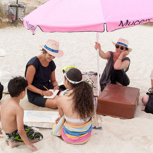 Le MuCEM à la plage