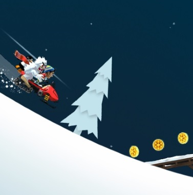 Ski Safari : application enfant