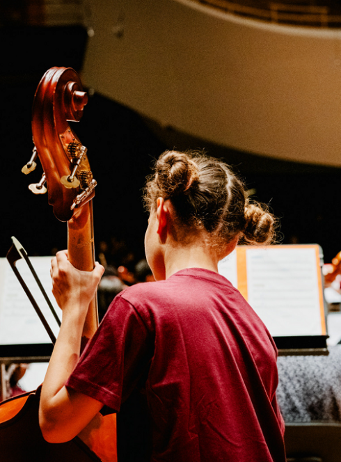 Démos 3 : orchestre composé d'enfants