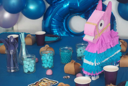 Déco anniversaire enfant Fortnite