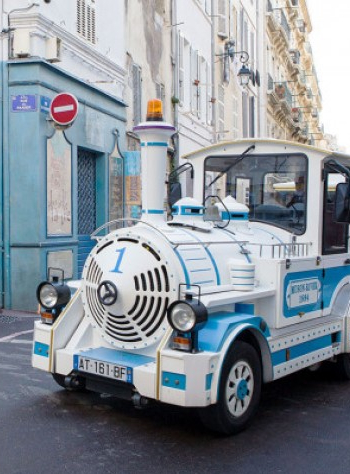 Visite en petit train de Marseille