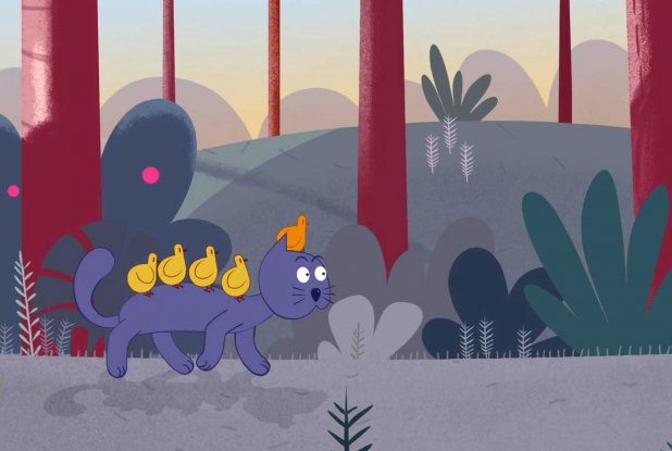 Chats par-ci, Chats par-là : forêt