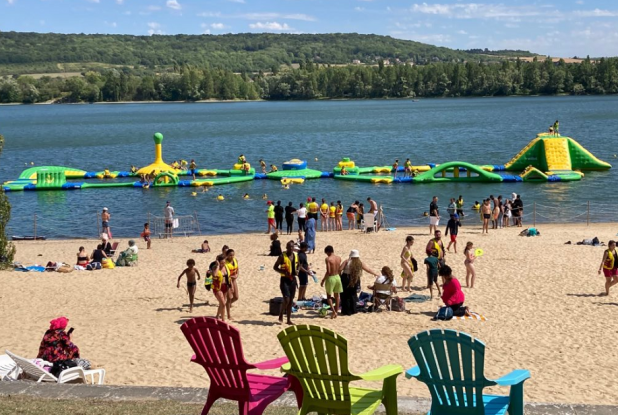 Parc Aquatique Digue Sud : Plage