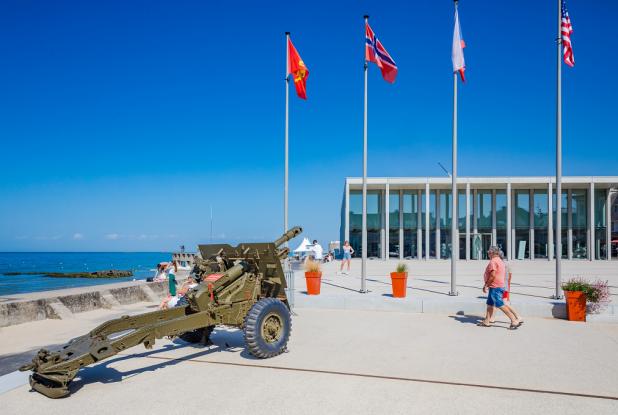 Musée du Débarquement : Extérieur
