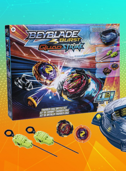 Beyblade - Jeu concours Avril 2023 - [PAYSAGE] - Set de combat Thunder Edge - V2