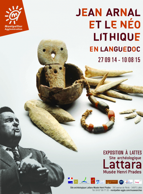 Expo Jean Arnal et le néolithique en Languedoc