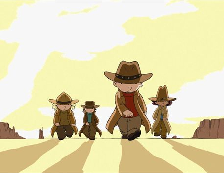 Ma maman est en Amérique, elle a rencontré Buffalo Bill