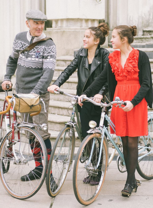 Vélo Vintage Festival en famille