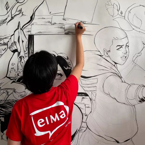 Fresque à Made in Asia