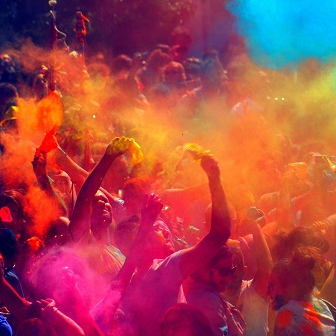 Holi, fête des couleurs - Carnaval au Jardin d'acclimatation