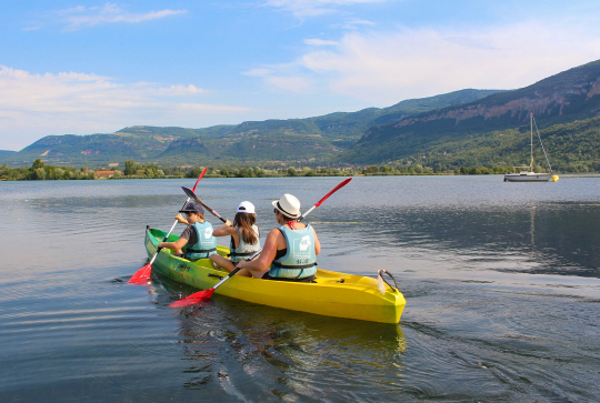 Découvrir l'Ain en été - Nauticlub - canoë