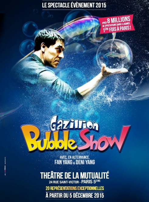 Gazillion Bubble Show 2015