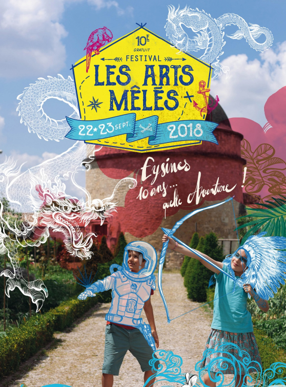Festival Les Arts Mêlés - Affiche 2018