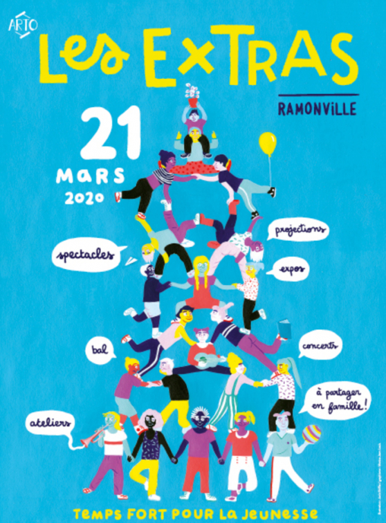 Festival Les Extras 2020 - Affiche