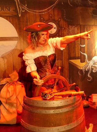 La pirate qui a peur de l'eau