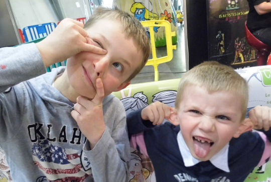 Photo grimace foire de lille  2013