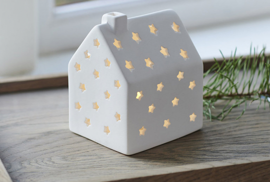 Photophore de Noël chez Amara