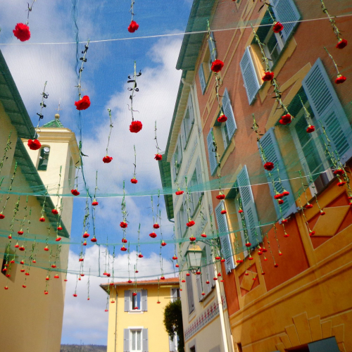 Fête de l'oeillet à Falicon