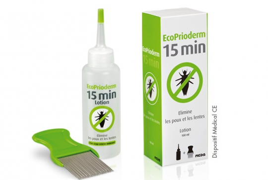 EcoPrioderm contre les poux
