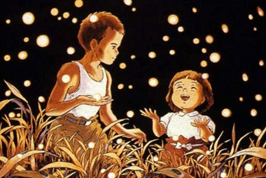 Le Tombeau des lucioles - Affiche