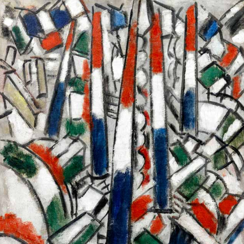 Tableau cubiste Fernand Léger et la grande guerre