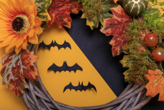 Halloween : des idées pour une décoration monstrueusement réussie - Couronne de porte