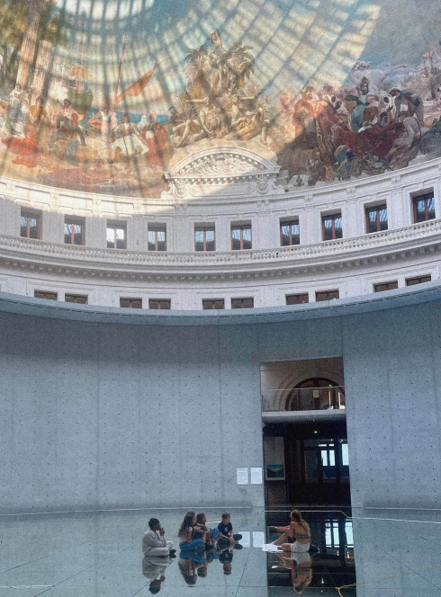 Kimsooja, To Breathe — Constellation, 2024