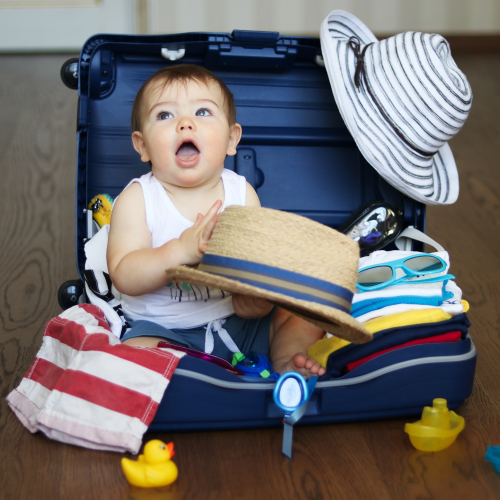 Voyager avec un bébé