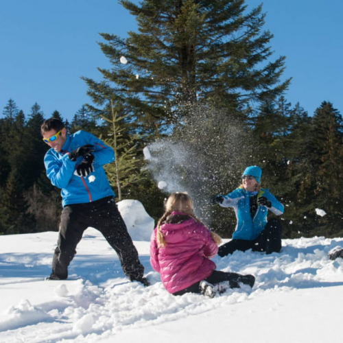 Cet hiver en famille dans le Massif des Vosges
