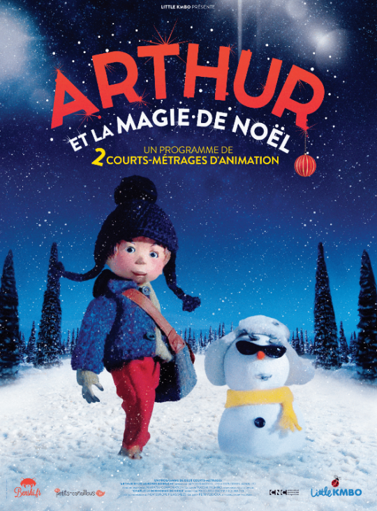 Arthur et la Magie de Noël : 2 courts métrages d'animation, film pour enfants au cinéma le 14 