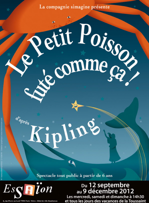 Le petit poisson futé - Compagnie Simagine
