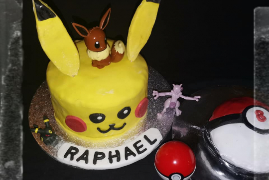 Gâteau Pikachu