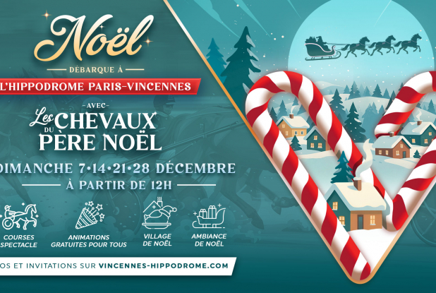 Noël 2025 à l'Hippodrome de Paris-Vincennes