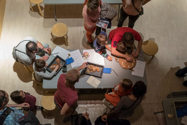 Musée gallo-romain de Saint-Romain en Gal - Vue du dessus