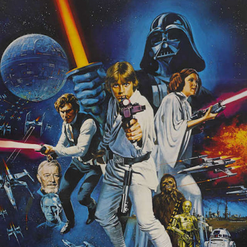 Star Wars IV - Un nouvel espoir : affiche