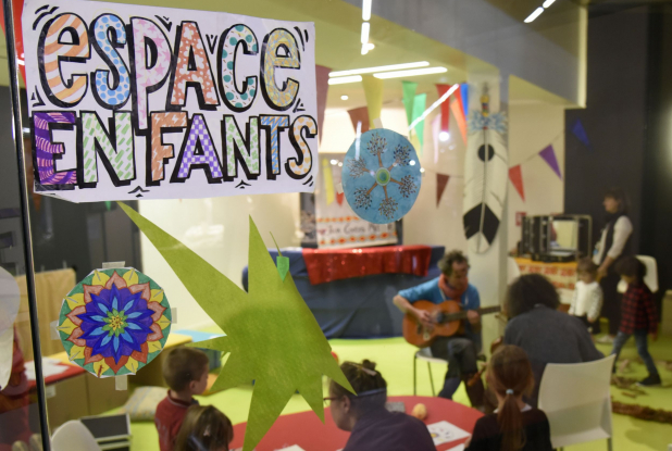Salon Marjolaine - espace enfants