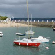 Plage du port