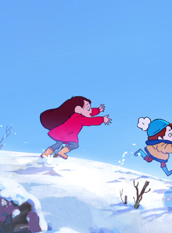 Maman pleut des cordes : neige