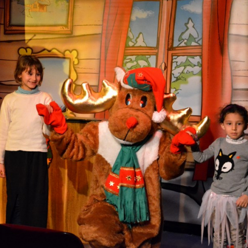 Gabilolo, Malolotte et la Lettre du Père Noël : enfants sur scène