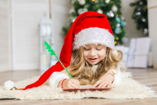 Écrire au père Noël : liste des enfants