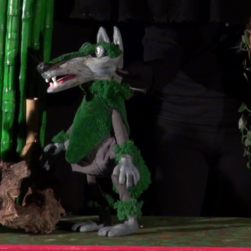 Les couleurs de Loup - Cie Contrepoint, le loup et la grenouille