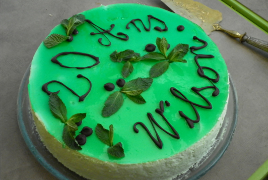 Gâteau à la menthe