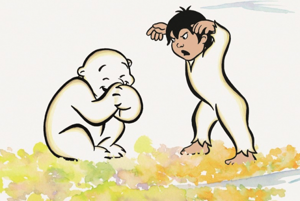 L'Enfant qui voulait être un ours : Titom joue