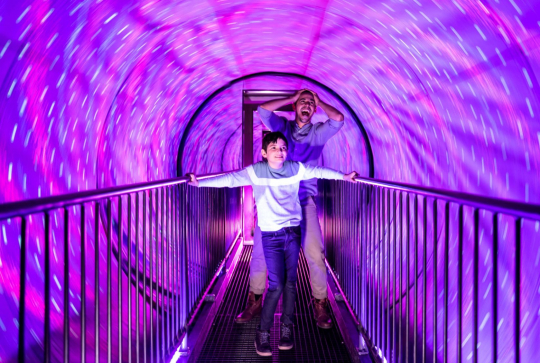 Expérience immersive au Musée de l'Illusion