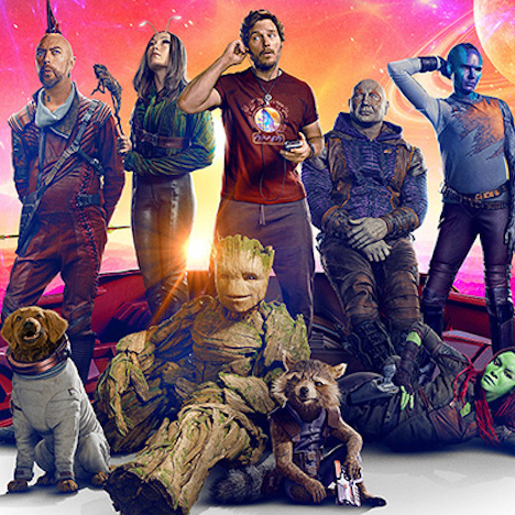 Les Gardiens de la Galaxie 3 : affiche